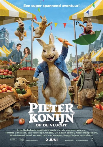 Pieter Konijn op de vlucht (NL)